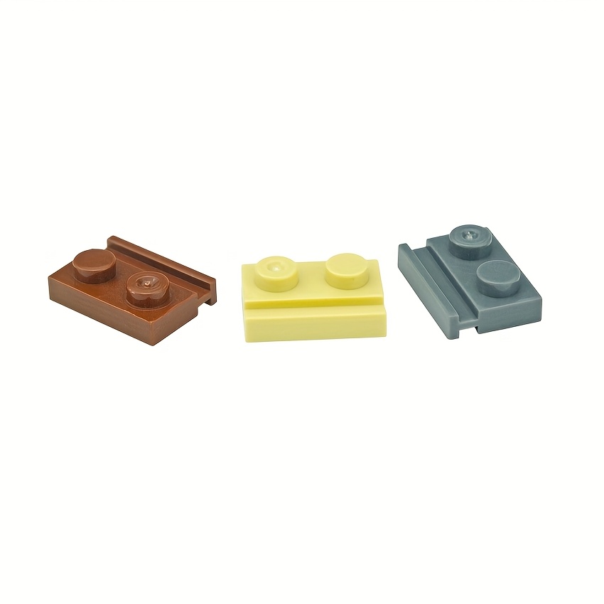 100pcs MOC Thin Bricks Parts Plate Modified Set